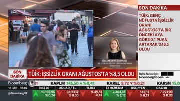 İşsizlik oranı Ağustos'ta yüzde 8,5 oldu