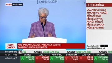 Lagarde: Ekonominin zamanla güçlenmesini bekliyoruz