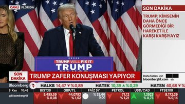 Trump'tan zafer konuşması