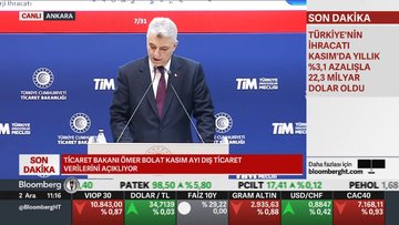 Kasım'da dış ticaret açığı 7,3 milyar dolar oldu