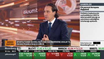 "TCMB faiz indirimine Aralık'ta 250 baz puanla başlayabilir"