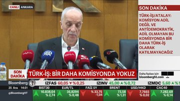 Türk-İş: Bir daha asgari ücret komisyonunda olmayacağız