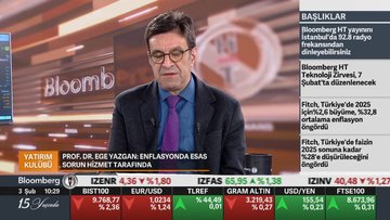 "Enflasyonda esas sorun hizmet tarafında"