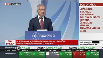 Uraloğlu: Eş zamanlı üçlü bağımsız pist operasyonlarıyla bu küresel gücüne güç katıyoruz