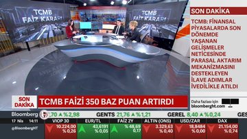 TCMB politika faizini yükseltti