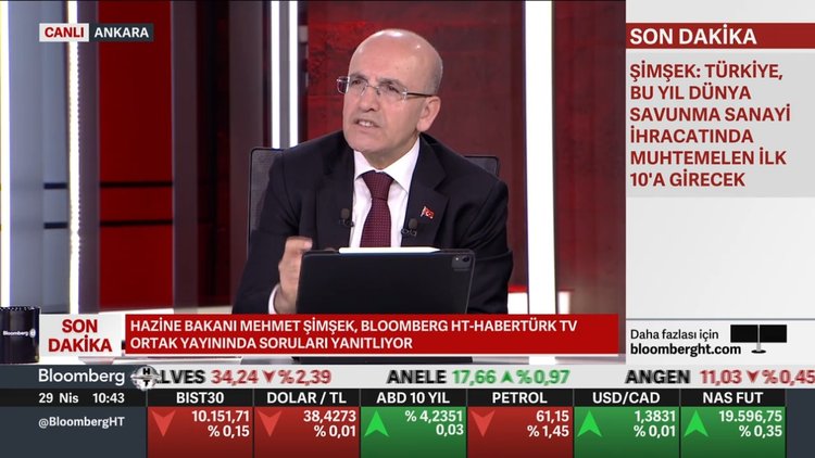 Bakan Şimşek ortak yayında gündemi değerlendiriyor