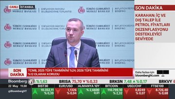 TCMB 2025 enflasyon tahminini değiştirmedi