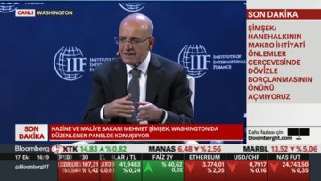 Şimşek: Türkiye'de dezenflasyon süreci yolunda ilerliyor