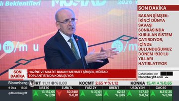 Bakan Şimşek: 2026'da küresel koşullar Türkiye'yi destekleyici olacak