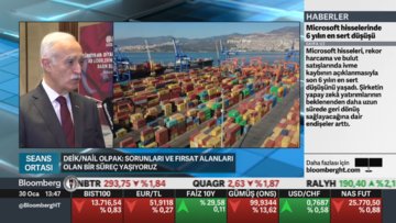 DEİK Başkanı'ndan Bloomberg HT'ye açıklamalar