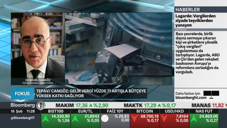 TEPAV/ Cangöz: Önümüzdeki dönemde bütçe ödeneklerinde genişleme beklemiyorum