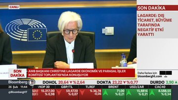 Lagarde: Dış ticaret büyüme tarafında negatif etki yarattı