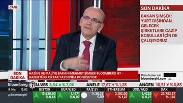 Şimşek'in Bloomberg HT özel röportajı: Şok uzarsa ayrı araç setini değerlendiririz