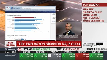 Nisan'da aylık enflasyon hızlandı