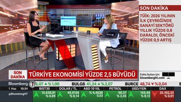 Türkiye ilk çeyrekte yüzde 2,5 büyüdü