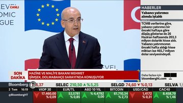 Şimşek: SEPA'ya katılım için AB'ye niyet mektubunu ilettik