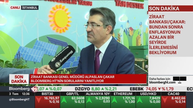 Ziraat Bankası GM Çakar: Enflasyonu çözmek zorundayız