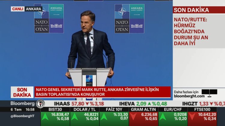 Rutte'den NATO zirvesine dair açıklama
