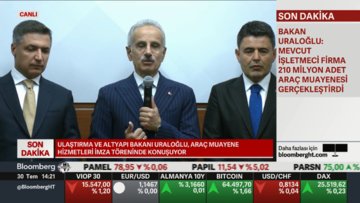 Araç muayene hizmetleri imza töreni düzenlendi
