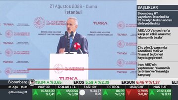 Turka'nın örnek araç muayane istasyonu tanıtım töreni