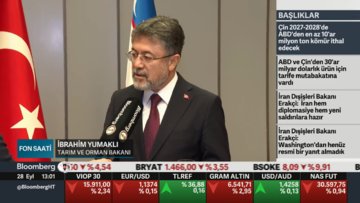 Bakan Yumaklı'dan Bloomberg HT'ye özel açıklamalar