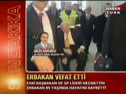 Salih Kapusuz, Erbakan'ın vefatının ardından ne söyledi?