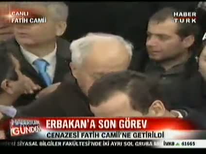 Erbakan'ın cenazesi Fatih Camii'nde - 3
