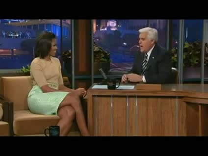 Obama, Leno'ya 43 yıl sonra sebze yedirdi