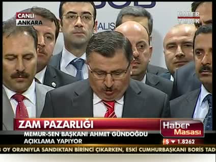 Memur-Sen'den zam teklifine sert tepki