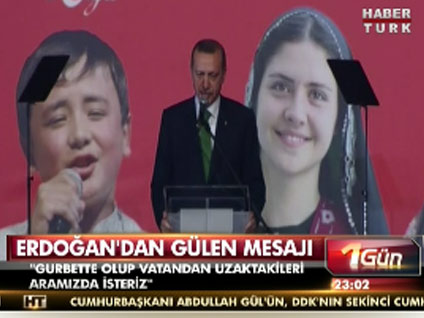 Başbakan'dan Fethullah Gülen'e mesaj