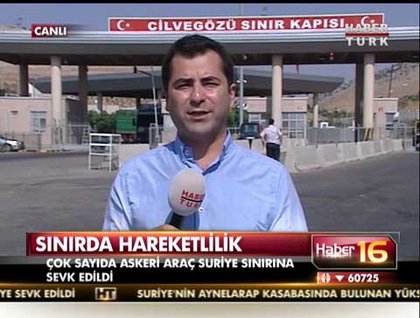 Askeri araçlar Suriye sınırına sevk edildi