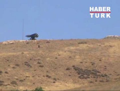 Füzeler Suriye'ye çevrildi