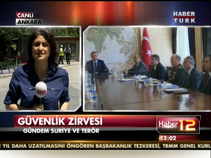 Başbakanlık'ta güvenlik zirvesi toplandı