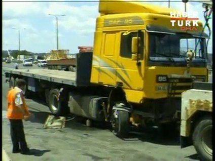 Fatih Sultan Mehmet Köprüsü'nde kaza