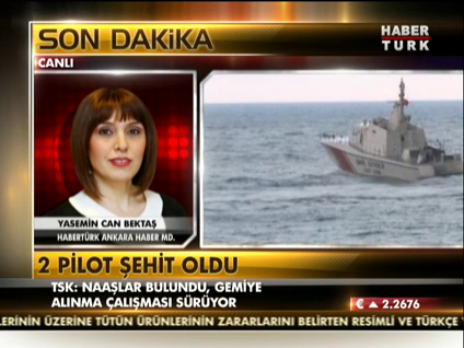 Kayıp pilotların naaşları bulundu