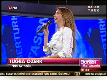 Tuğba Özerk, son single çalışmasıyla Burası Haftasonu'nda!