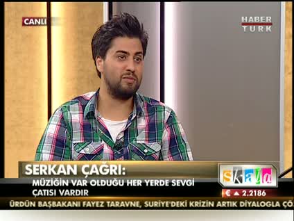 Serkan Çağrı, Skala'ya konuk oldu!