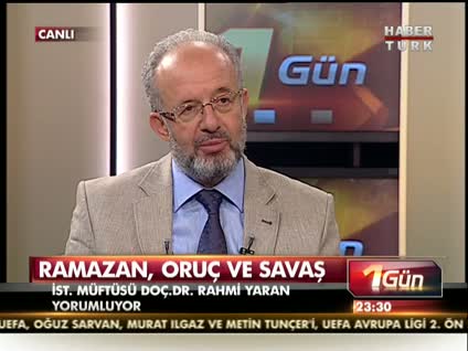 İstanbul Müftüsü, 1 Gün'e konuk oldu