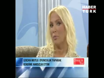 Lerzan, canlı yayını terk etti!