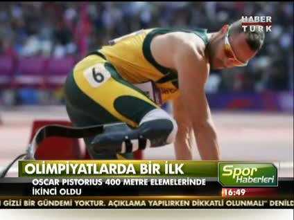 Oscar , olimpiyatlarda bir ilki başardı!