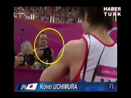 Olimpiyatların en acemi fotoğrafçısı!