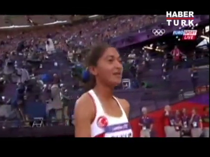 Gamze finale böyle koştu!