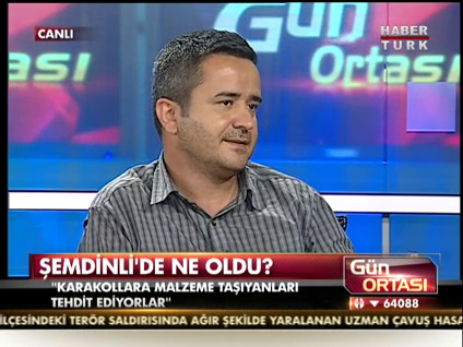 Habertürk Muhabiri PKK'lılarla yüz yüze! 2