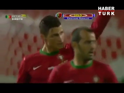 Ronaldo'dan şık gol!