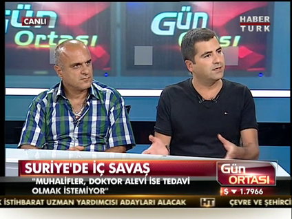 Habertürk ekibi, Suriye'de yaşadıklarını anlattı!