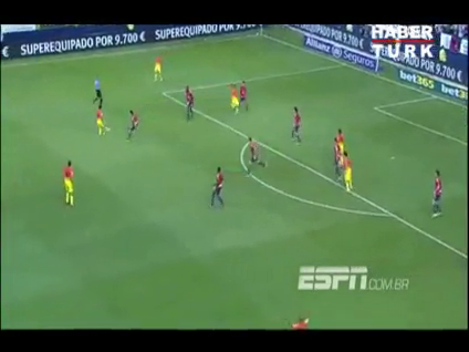 5 dakikada Messi şov!