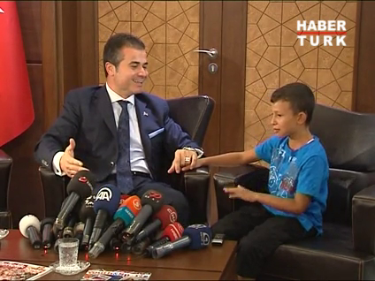 Bakan Kılıç, Selahi'yi makamında kabul etti