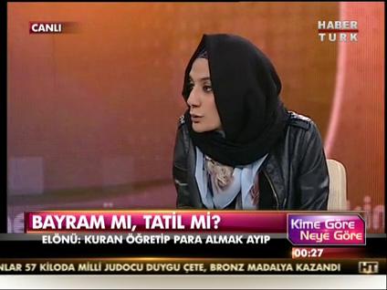 Elönü: Kuran öğretip para almak ayıp