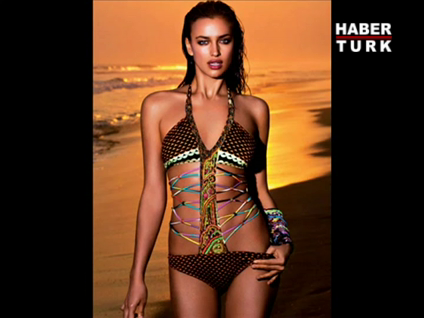 Irina, pozlarıyla yürek hoplattı!