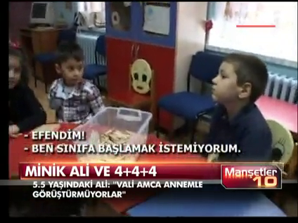 "Sınıfa başlamak istemiyorum!"